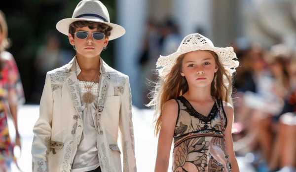 Детская мода на лето 2024 года: обзор актуальных трендов и элементов гардероба
